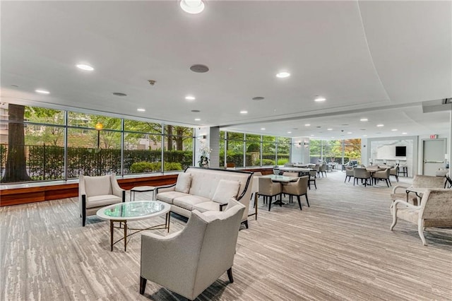 view of community lobby