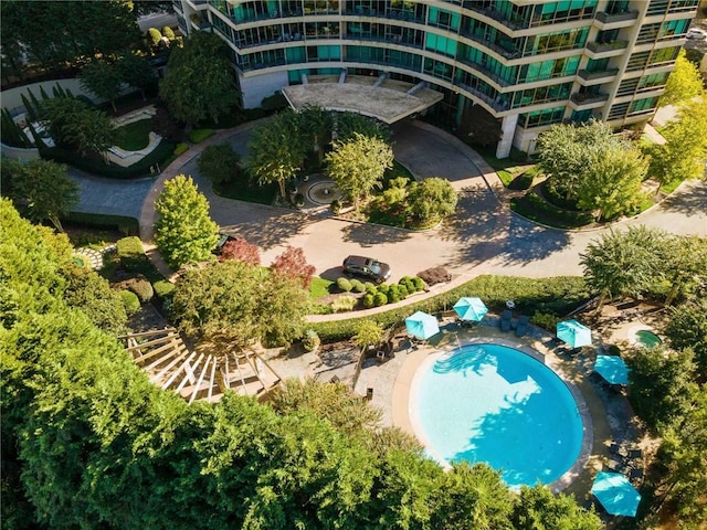 bird's eye view