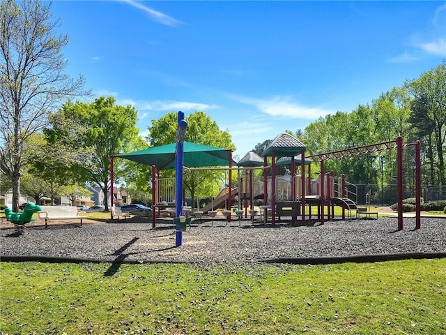 view of community playground