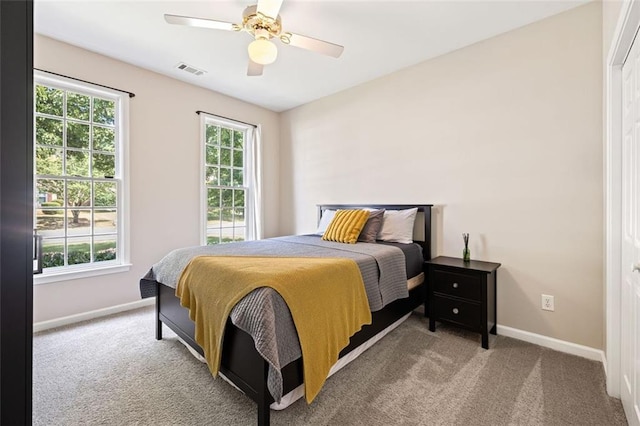 3072 Oaktree Ln, Duluth, GA 30096 - bedroom featuring carpet floors and ceiling fan