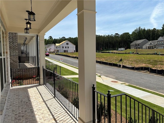 173 Basil St, Cumming, GA 30040 - porch featuring a yard