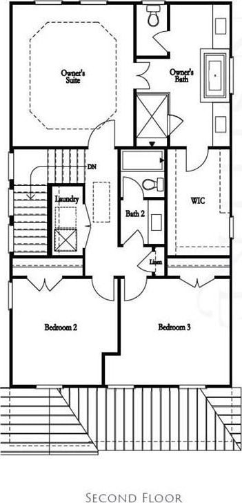 173 Basil St, Cumming, GA 30040 - floor plan / room layout