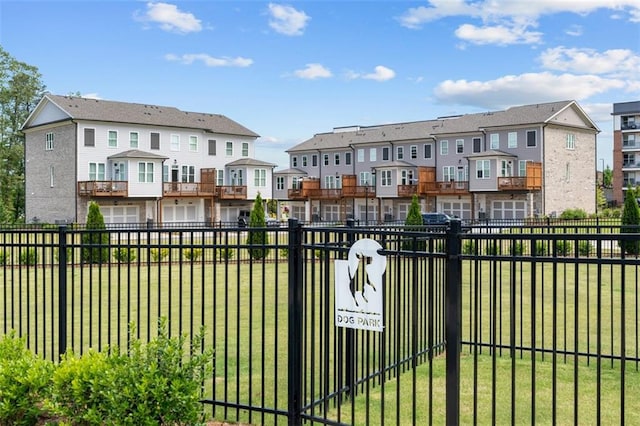 173 Basil St, Cumming, GA 30040 - gate featuring a residential view