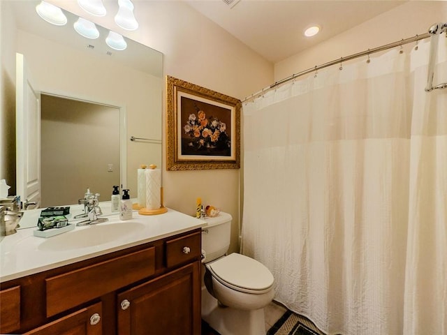 6416 Hickory Springs Cir, Hoschton, GA 30548 - full bathroom with toilet and vanity