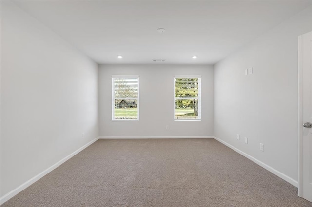 323 Rolling Green Rd, Adairsville, GA 30103 - empty room featuring carpet flooring and recessed lighting