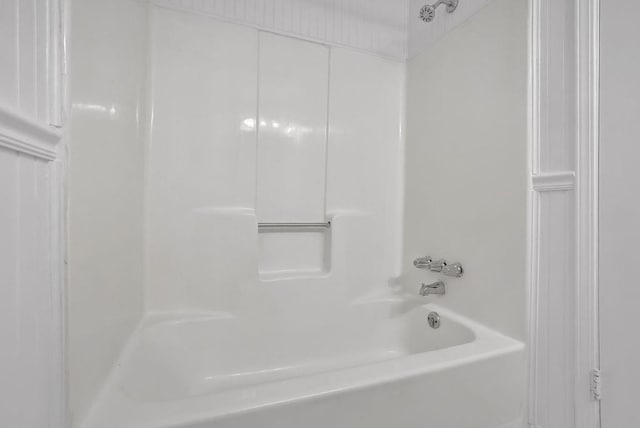 full bathroom featuring  shower combination