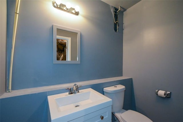3423 Mulberry Lane Ct, Dacula, GA 30019 - bathroom with toilet and vanity