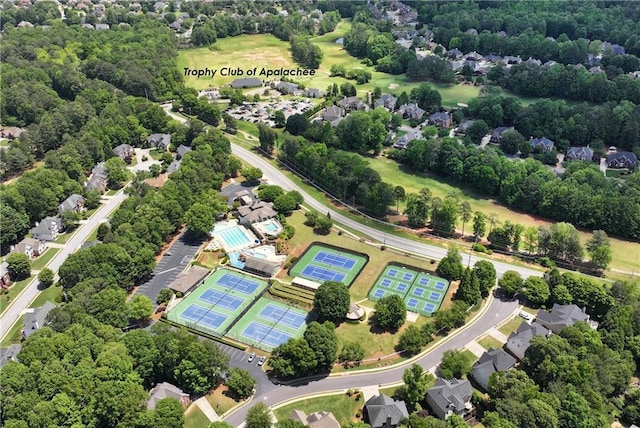 bird's eye view
