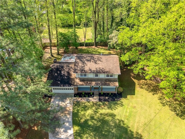 3719 Northbrook Ct, Atlanta, GA 30340 - view from above of property featuring a forest