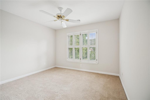 130 White Sands Ct, Suwanee, GA 30024 - spare room featuring light carpet and a ceiling fan
