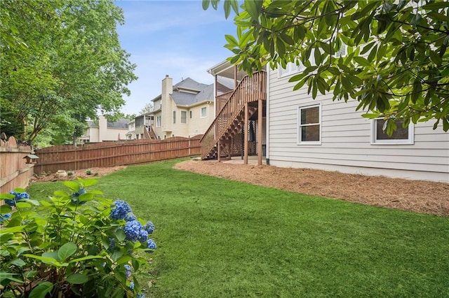 130 White Sands Ct, Suwanee, GA 30024 - fenced backyard featuring stairway