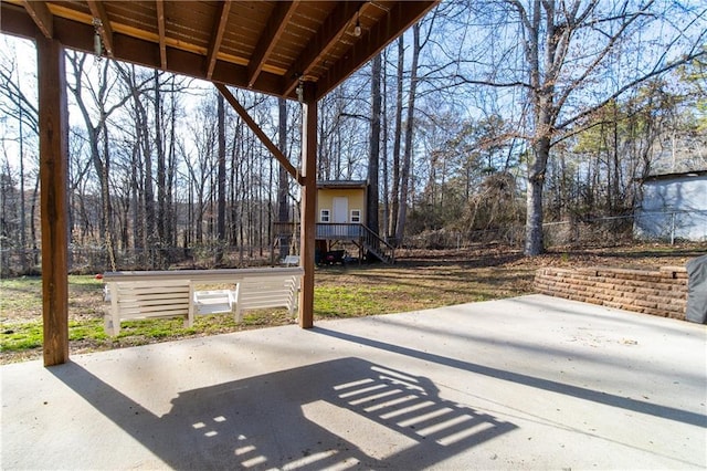 view of patio / terrace