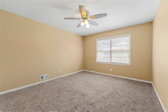 2117 Chestnut Hill Cir, Decatur, GA 30032 - carpeted empty room with a ceiling fan and baseboards