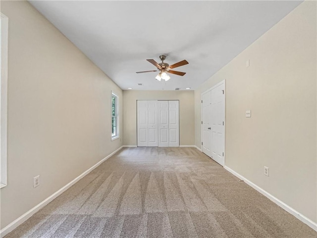 89 Elsberry Rd, Dallas, GA 30157 - empty room with ceiling fan, baseboards, and carpet floors