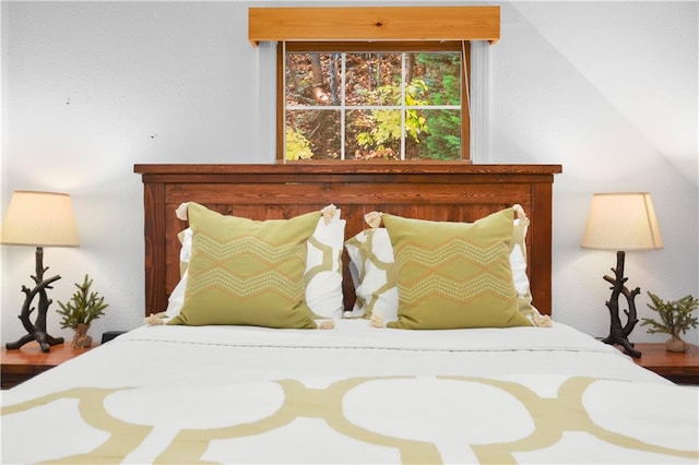 bedroom featuring hardwood / wood-style flooring