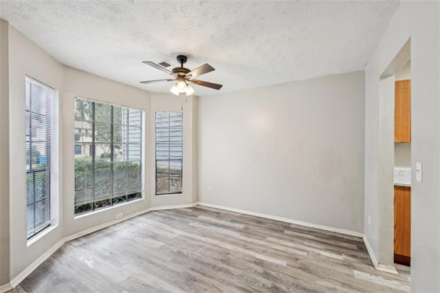 703 Pine Tree Trl, Atlanta, GA 30349 - empty room featuring ceiling fan, light wood-type flooring, and a wealth of natural light