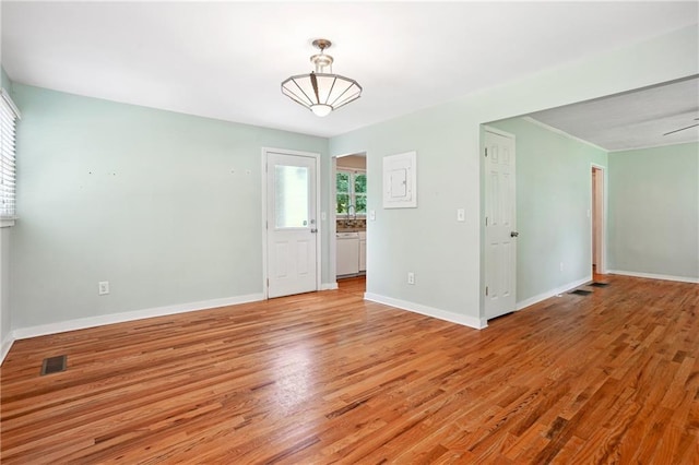 1891 8th St, Atlanta, GA 30341 - unfurnished room featuring light wood-style floors and baseboards