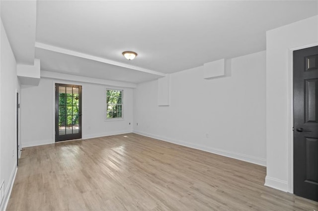 4166 Riverhill Ct NE, Roswell, GA 30075 - spare room with light wood-type flooring and baseboards