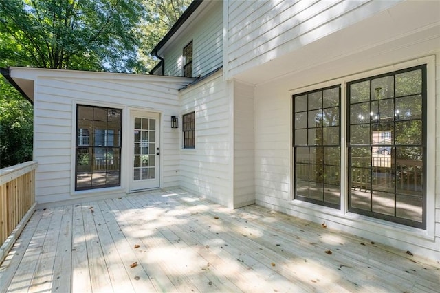 4166 Riverhill Ct NE, Roswell, GA 30075 - view of wooden deck