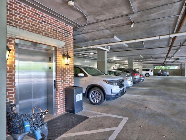 351 NE Washington Ave NE Unit 307, Marietta, GA 30060 - parking garage with elevator