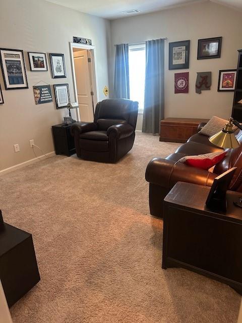 2159 Holland Creek Ln, Buford, GA 30519 - living area with light colored carpet