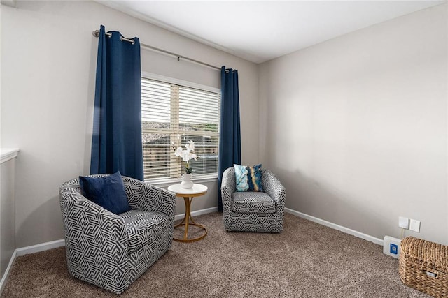 368 Rankin Cir, Mcdonough, GA 30253 - living area featuring carpet and baseboards