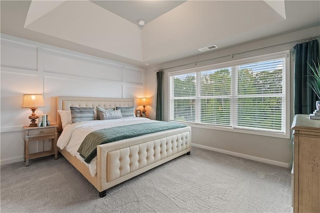 27 Cobalt Ln Unit 77, Newnan, GA 30265 - bedroom featuring baseboards, light colored carpet, and a raised ceiling