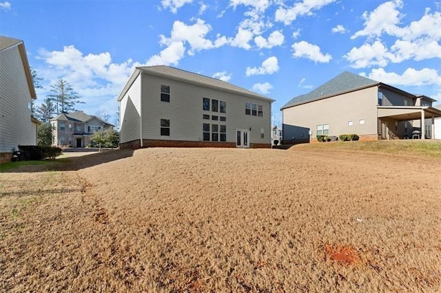 view of back of house