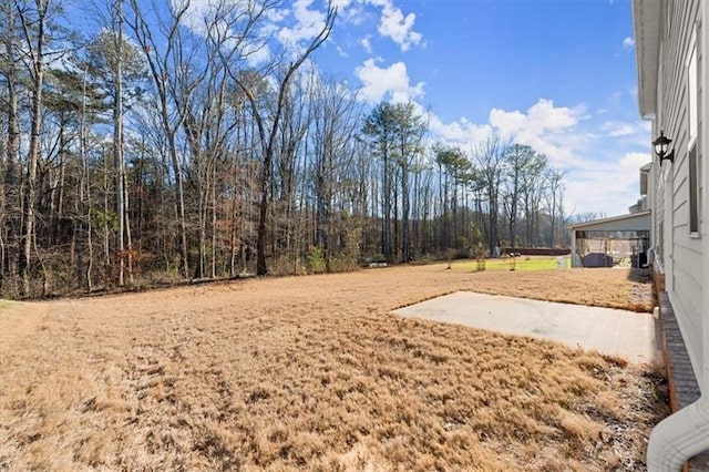 view of yard