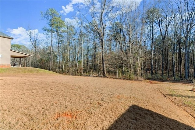view of yard
