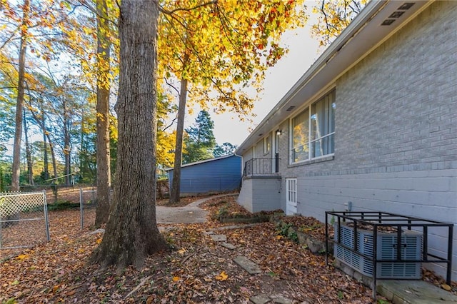 2363 Dabney Ter, Atlanta, GA 30344 - view of side of property with cooling unit