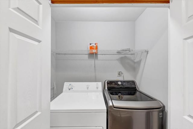 1960 Barnes Mill Rd, Marietta, GA 30062 - laundry room featuring laundry area and separate washer and dryer