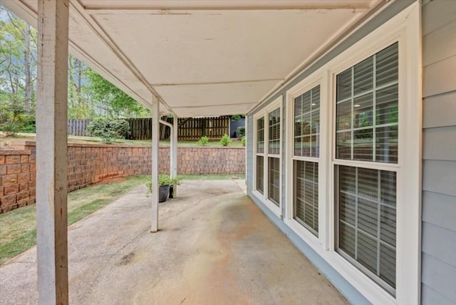 1960 Barnes Mill Rd, Marietta, GA 30062 - view of patio / terrace with fence