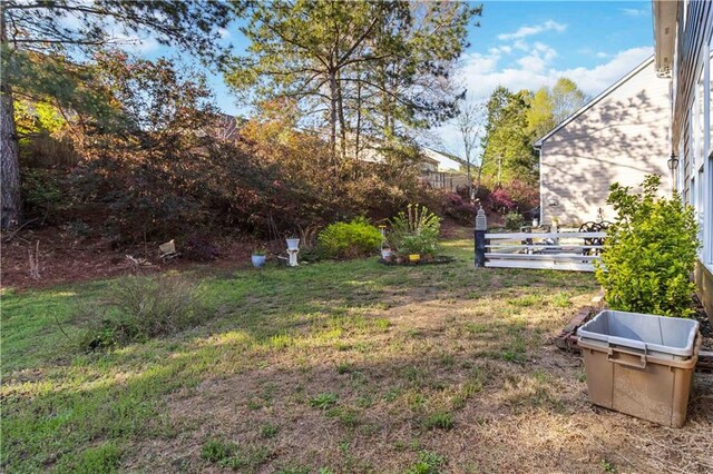 2319 White Alder Dr, Buford, GA 30519 - view of yard with fence
