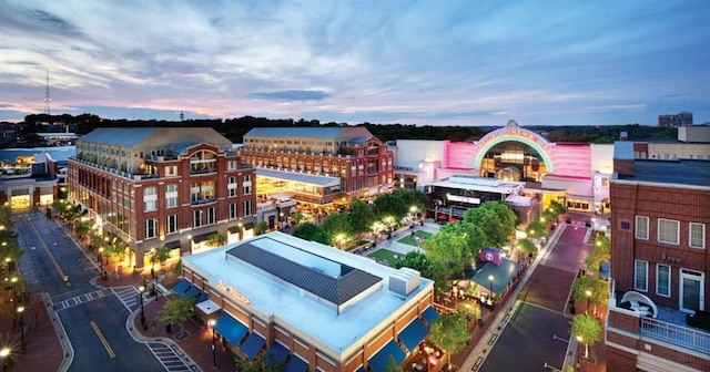 706 S Grand Ave NW, Atlanta, GA 30318 - view of aerial view at dusk