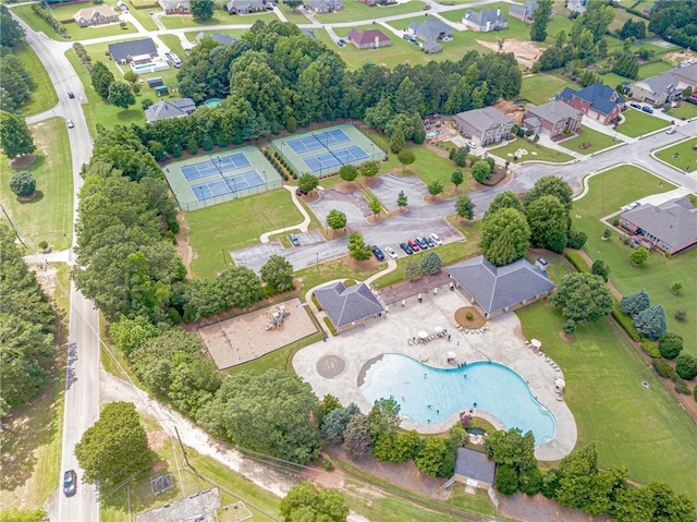 1405 Rainey Way, Hampton, GA 30228 - aerial view of property's location featuring nearby suburban area