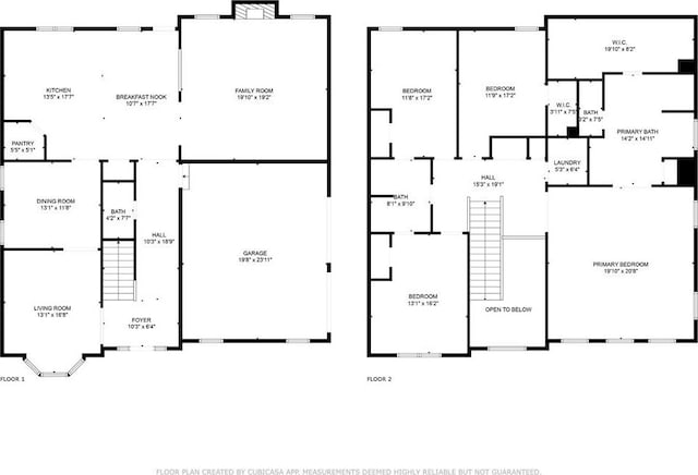 1405 Rainey Way, Hampton, GA 30228 - view of floor plan / room layout