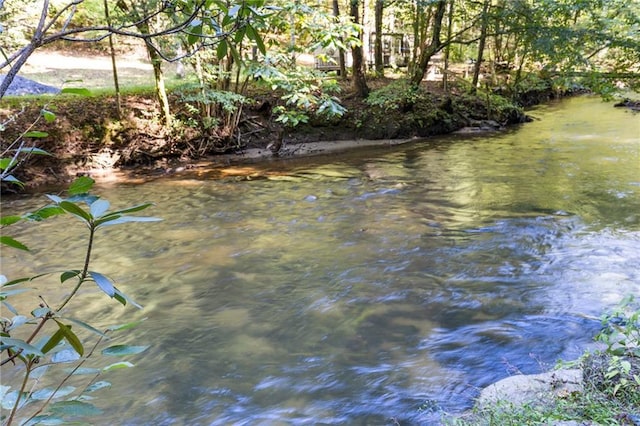 view of water feature