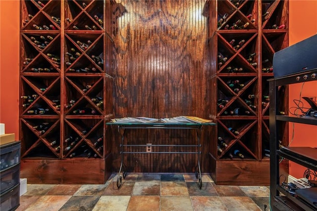 107 Estates At The Lake Dr, Canton, GA 30114 - wine room with stone finish floor