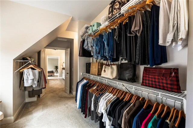 2660 Burnt Hickory Dr, Cumming, GA 30028 - walk in closet featuring carpet flooring