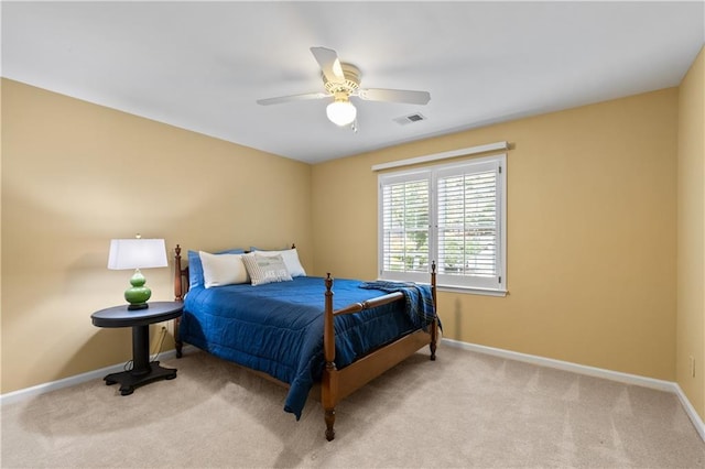 3525 Stone Cliff Way, Woodstock, GA 30189 - carpeted bedroom featuring baseboards and a ceiling fan