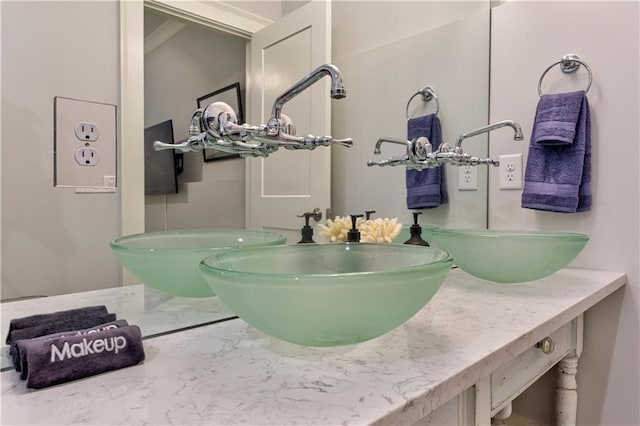 2972 Lookout Pl NE, Atlanta, GA 30305 - bathroom featuring double vanity