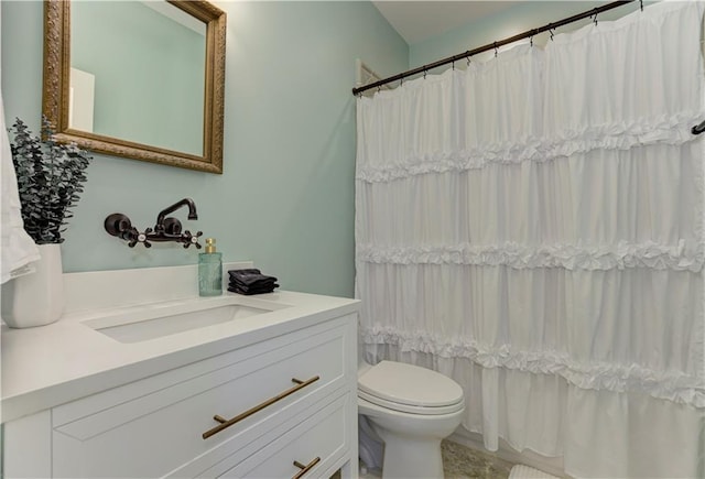2972 Lookout Pl NE, Atlanta, GA 30305 - bathroom with vanity and curtained shower