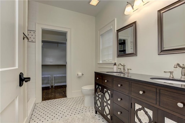 2972 Lookout Pl NE, Atlanta, GA 30305 - full bath featuring double vanity and a spacious closet