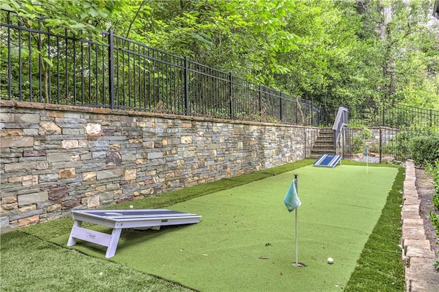 2972 Lookout Pl NE, Atlanta, GA 30305 - surrounding community featuring an area to practice putting