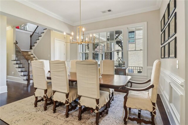 doorway featuring french doors, dark wood-style flooring, and a healthy amount of sunlight