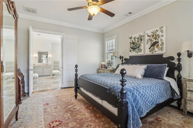 dining area with decorative columns, crown molding, an inviting chandelier, and wood finished floors