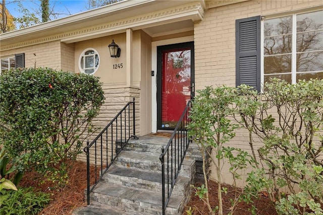 view of property entrance