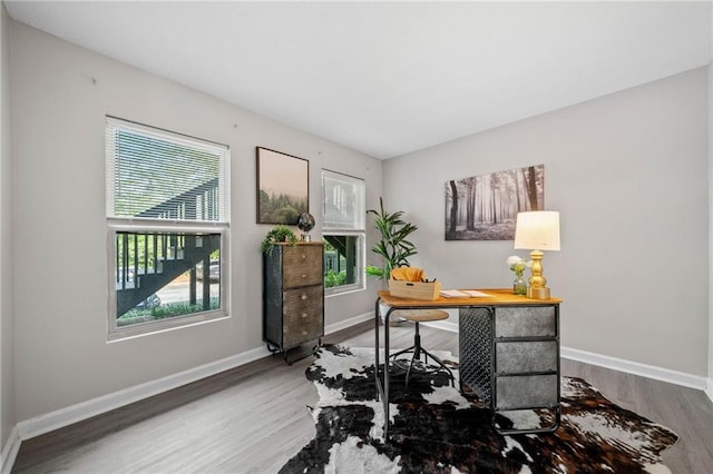 705 Beaufort Cir, Duluth, GA 30096 - office featuring wood finished floors and baseboards