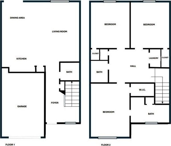 532 Oakside Pl, Acworth, GA 30102 - room layout